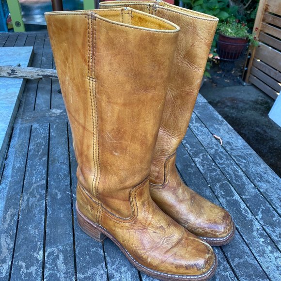 cleaning frye boots